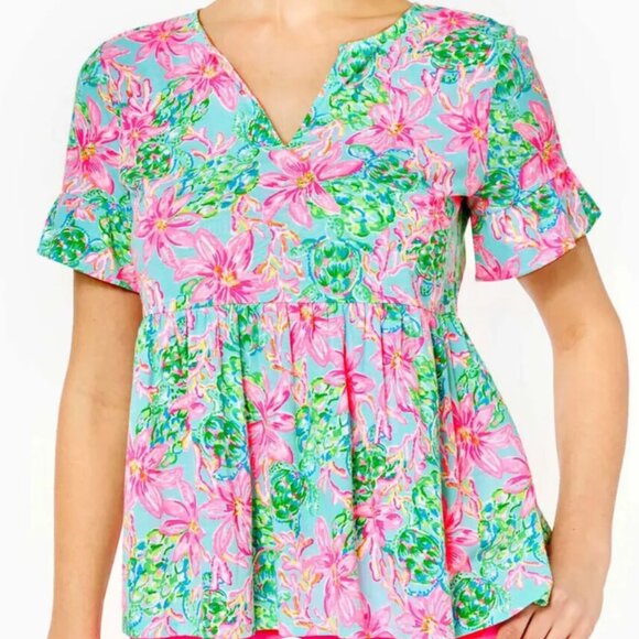 NWT Lilly Pulitzer Jodee Swing Tunic Top - Picture 1 of 3